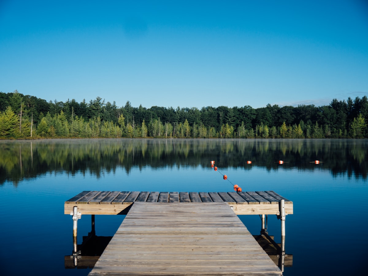 Calm still water